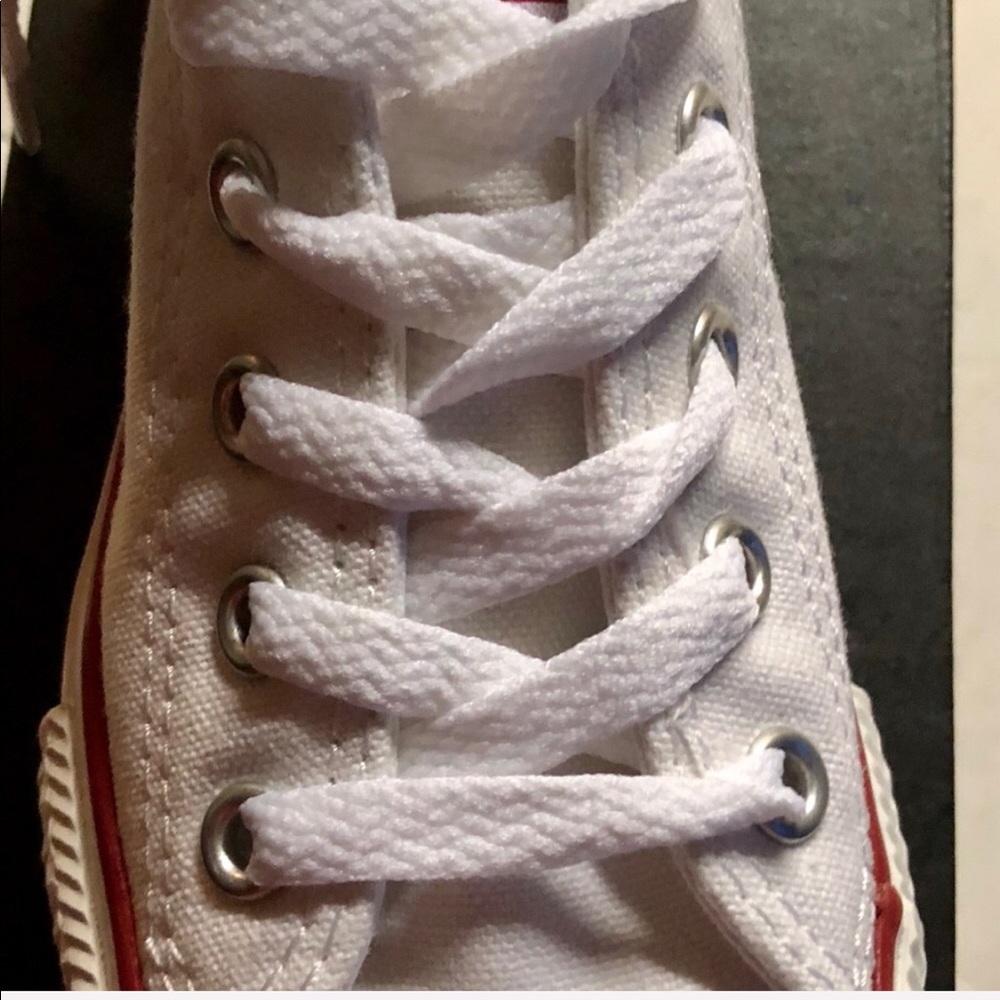 New Youth White low top Converse